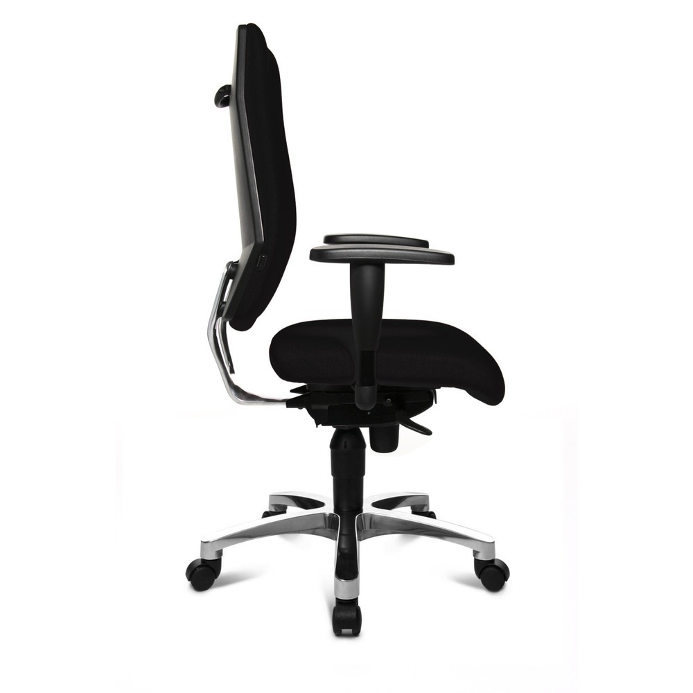 Número de imagen del producto 3: Topstar® Ortho 30 silla giratoria de oficina, reposabrazos ajustables en altura y anchura, color negro