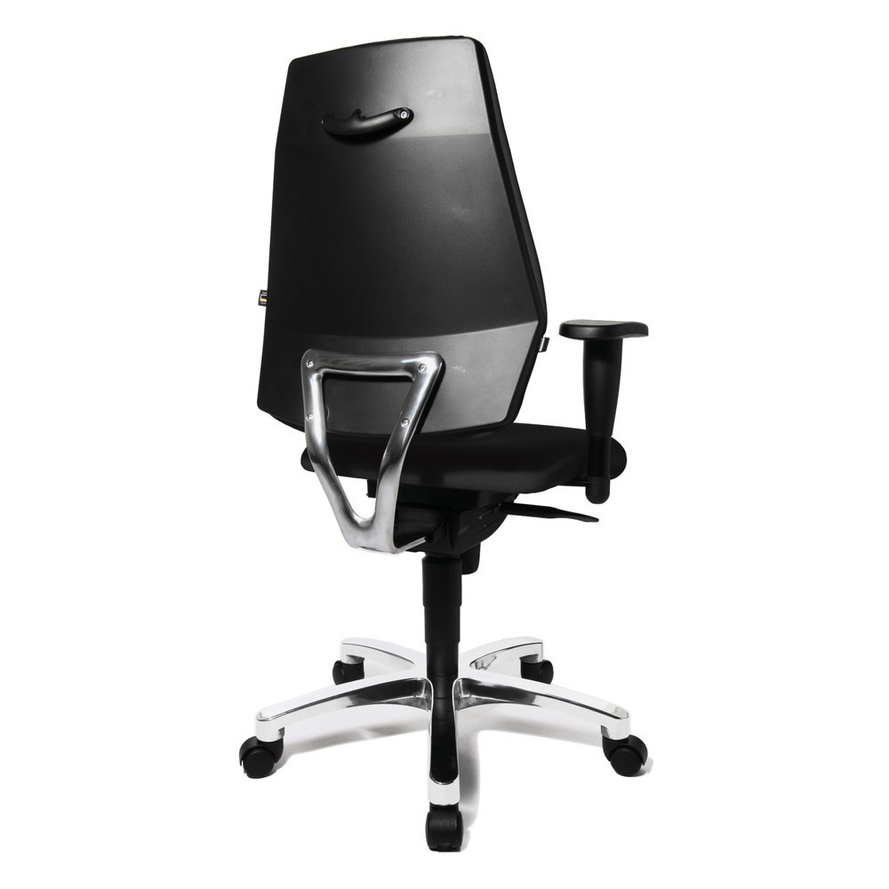 Número de imagen del producto 4: Topstar® Ortho 30 silla giratoria de oficina, reposabrazos ajustables en altura y anchura, color negro