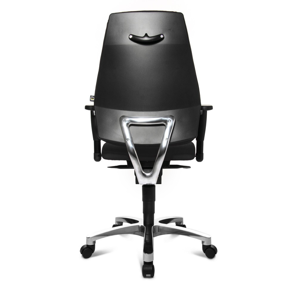 Número de imagen del producto 6: Topstar® Ortho 30 silla giratoria de oficina, reposabrazos ajustables en altura y anchura, color negro