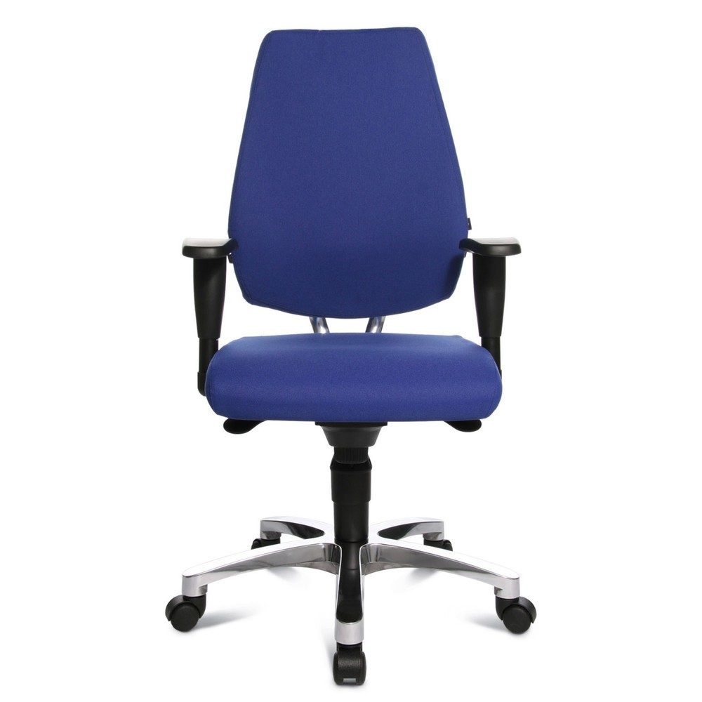 Imagen del producto: Topstar® Ortho 30 - Silla giratoria para oficina (altura y ancho ajustable), color azul