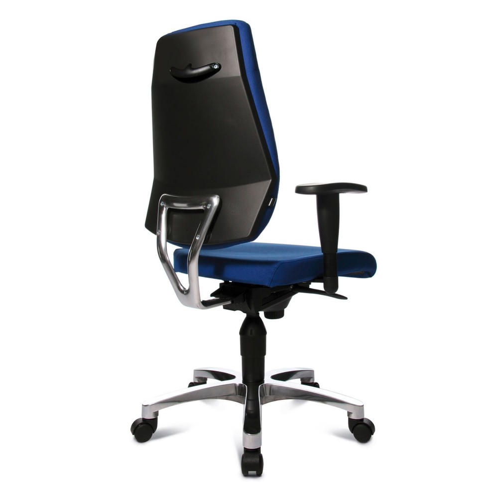 Número de imagen del producto 3: Topstar® Ortho 30 - Silla giratoria para oficina (altura y ancho ajustable), color azul