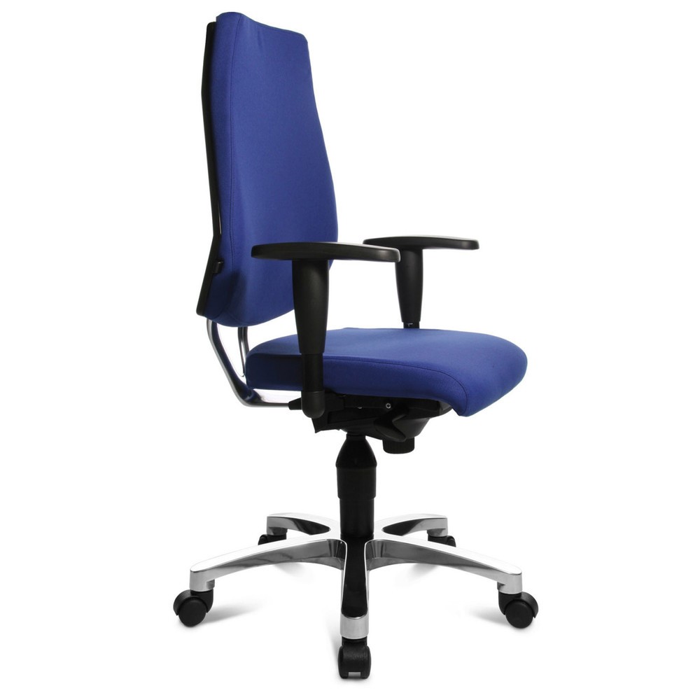 Número de imagen del producto 4: Topstar® Ortho 30 - Silla giratoria para oficina (altura y ancho ajustable), color azul