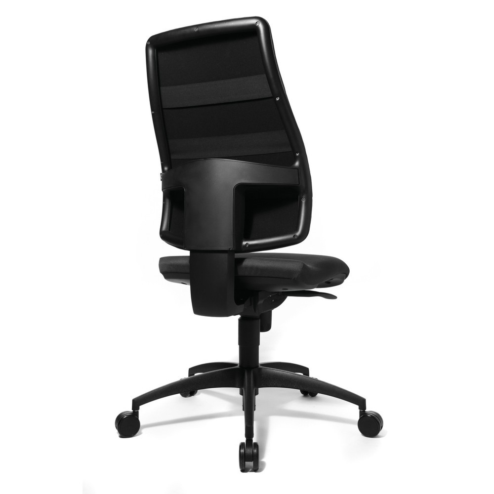 Número de imagen del producto 3: Silla operativa giratoria Topstar® Synchro, respaldo acolchado, asiento protector de la columna ergonómico, antracita