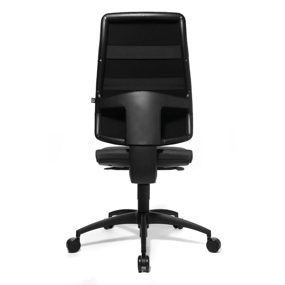 Número de imagen del producto 4: Silla operativa giratoria Topstar® Synchro, respaldo acolchado, asiento protector de la columna ergonómico, antracita
