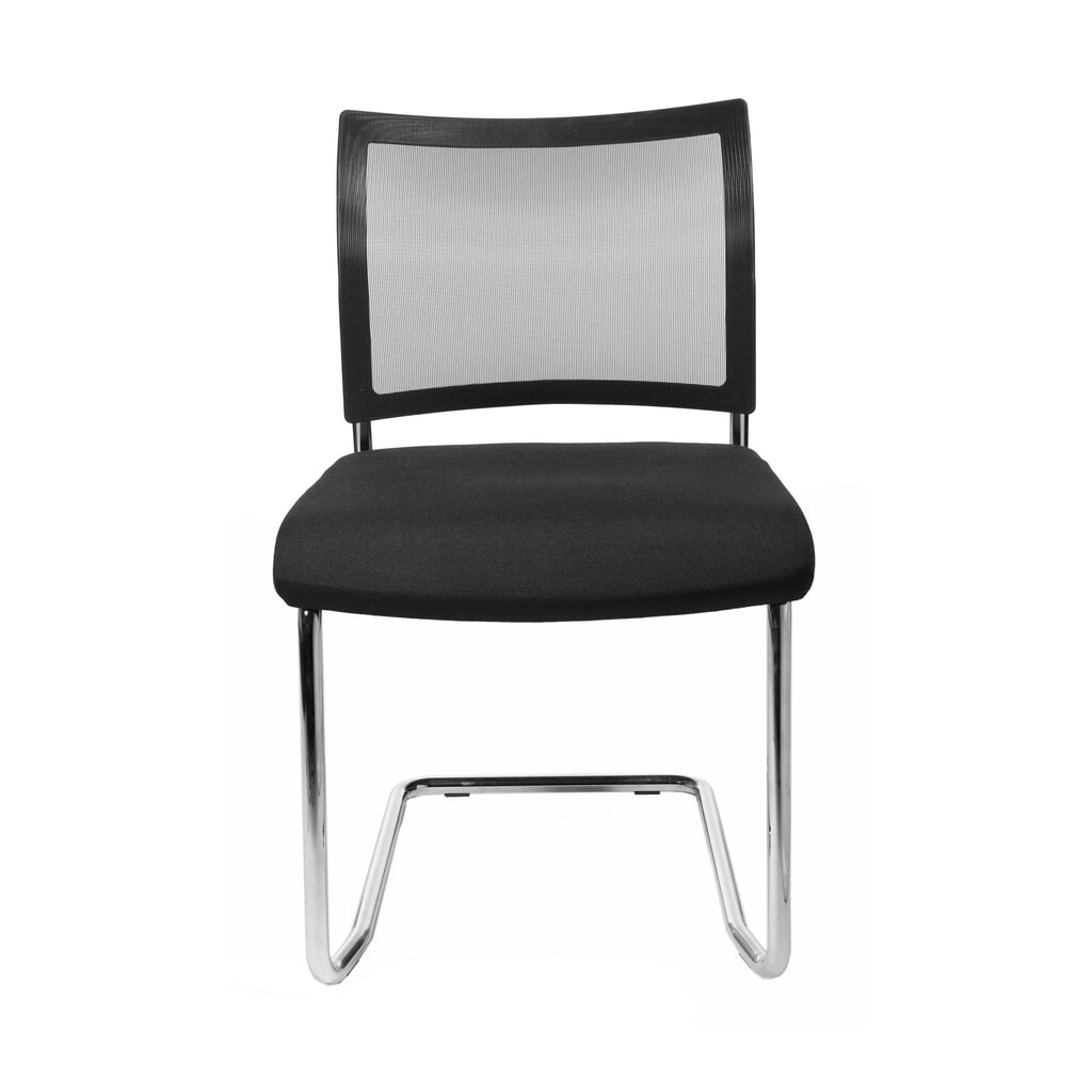 Sillón basculante Topstar® New Age con respaldo de malla, negro Número de imagen del producto 2: Sillón basculante Topstar® New Age con respaldo de malla, negro