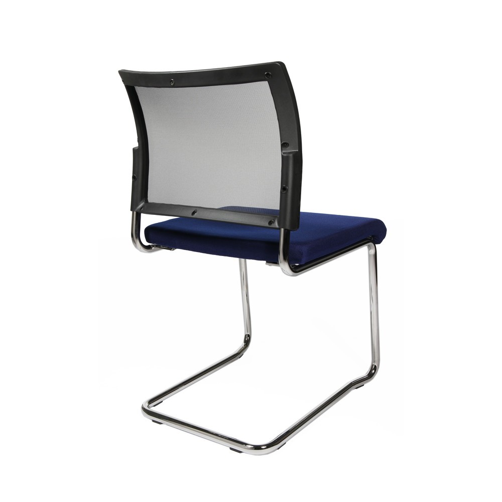Número de imagen del producto 2: Sillón basculante Topstar® New Age con respaldo de malla, azul