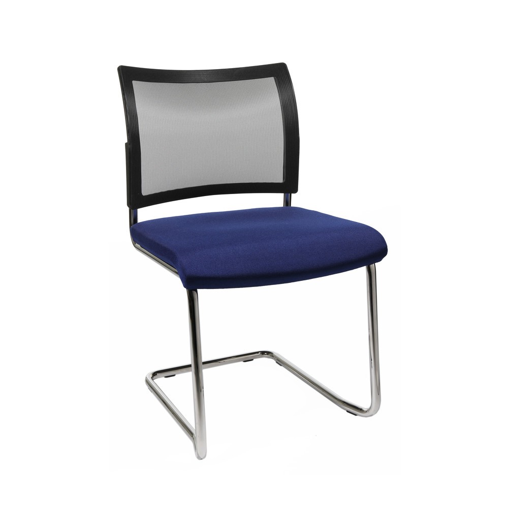 Número de imagen del producto 4: Sillón basculante Topstar® New Age con respaldo de malla, azul