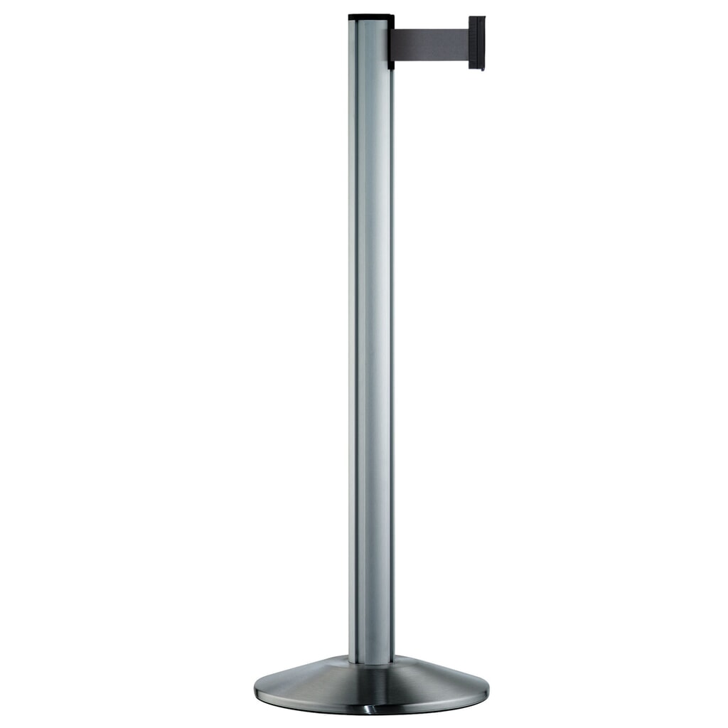 Imagen del producto: Sistema de guiado de personas Classic, poste satinado, gris plata