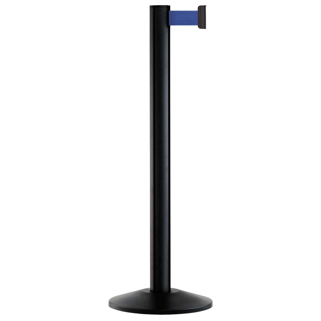 Imagen del producto: Sistema de guiado de personas Extend, poste negro, azul