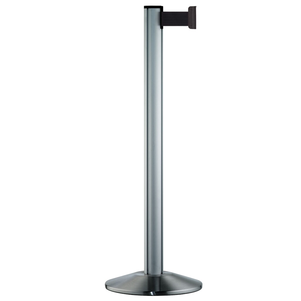 Imagen del producto: Sistema de guiado de personas Extend, poste satinado, negro
