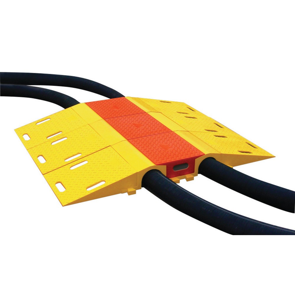 Número de imagen del producto 4: Sistema de salvamangueras Justrite® Diamondback®, amarillo