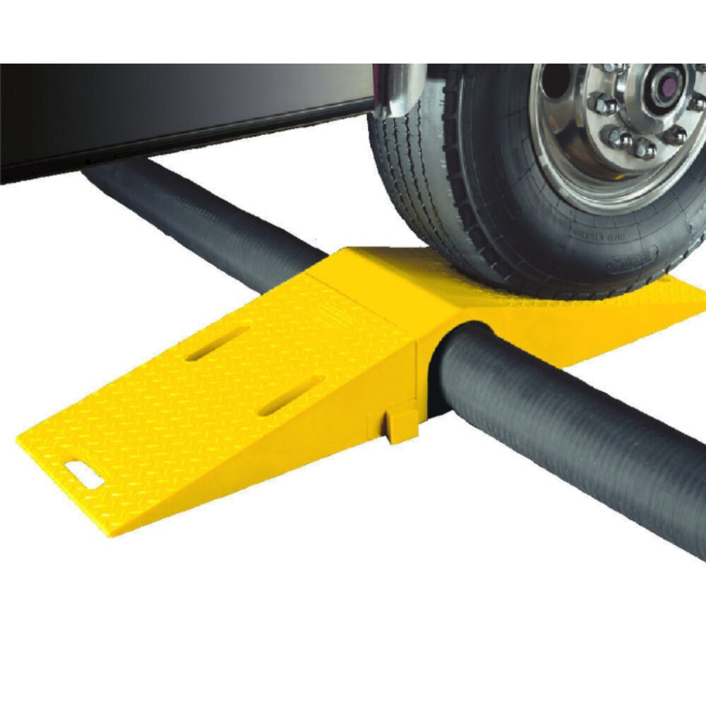 Sistema de salvamangueras Justrite® Diamondback®, amarillo Imagen del producto: Sistema de salvamangueras Justrite® Diamondback®, amarillo