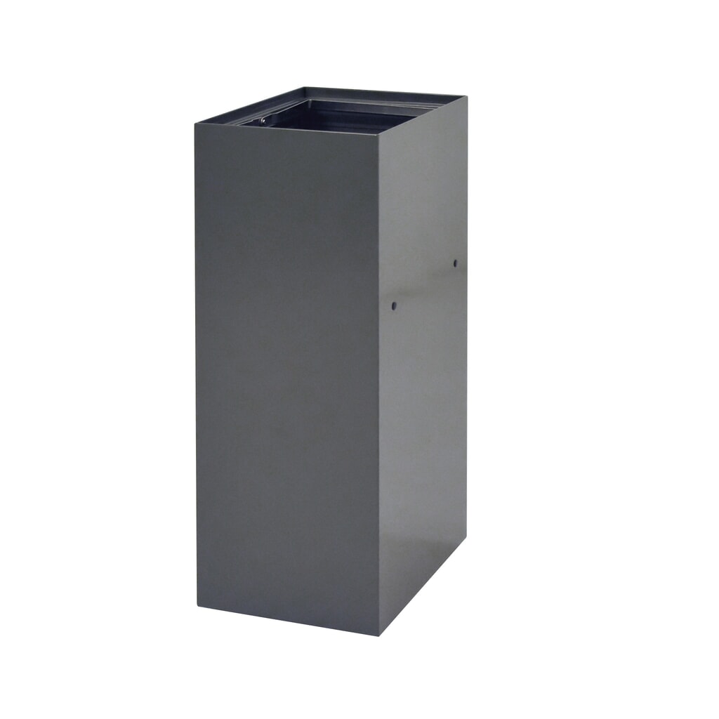 Sistema modular de separación de residuos, 60 litros, gris oscuro Número de imagen del producto 2: Sistema modular de separación de residuos, 60 litros, gris oscuro