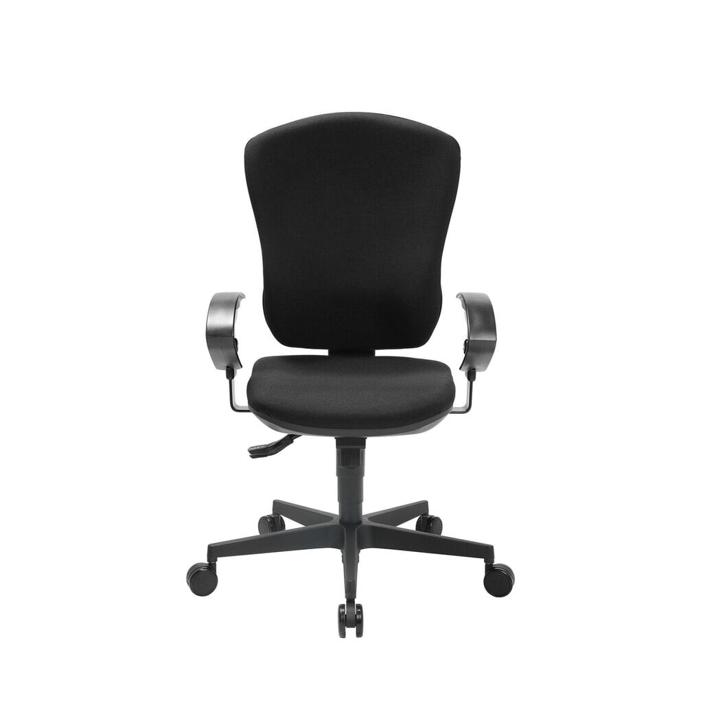 Número de imagen del producto 1: SITWELL STEIFENSAND silla de oficina con protección para la columna Flash, mecanismo sincrónico, respaldo de tela, capacidad de carga 110 kg