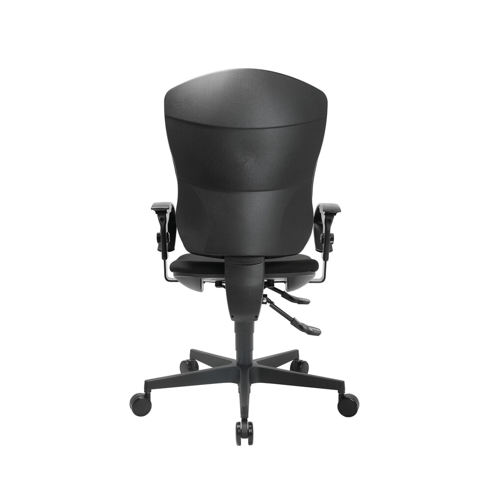 Número de imagen del producto 2: SITWELL STEIFENSAND silla de oficina con protección para la columna Flash, mecanismo sincrónico, respaldo de tela, capacidad de carga 110 kg