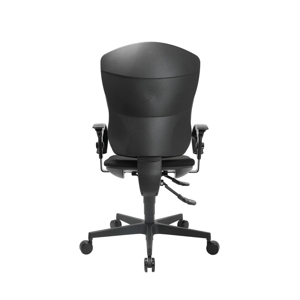 Número de imagen del producto 2: SITWELL STEIFENSAND silla de oficina con protección para la columna Flash, mecanismo sincrónico, respaldo de tela, capacidad de carga 110 kg