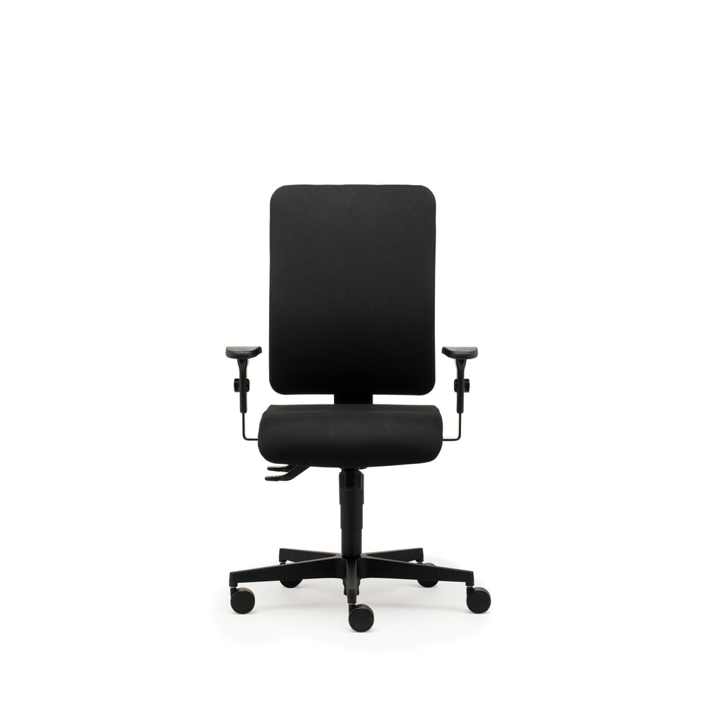 Número de imagen del producto 1: Silla operativa SITWELL STEIFENSAND tapizado recto, mecanismo sincrónico, Apoyabrazos de aro regulable en altura, respaldo de tela