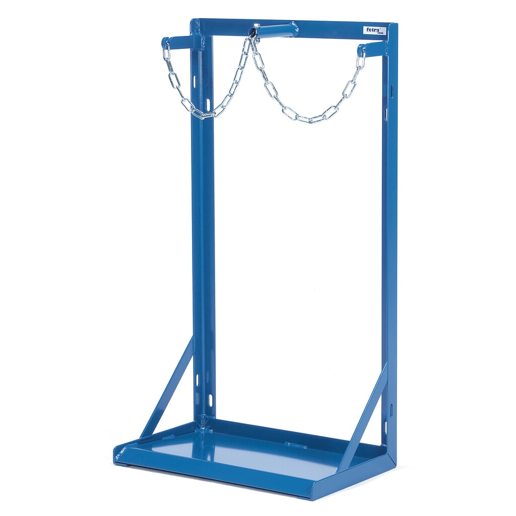Soporte para botella de acero fetra®, 2 botellas, 40-50 litros Imagen del producto: Soporte para botella de acero fetra®, 2 botellas, 40-50 litros