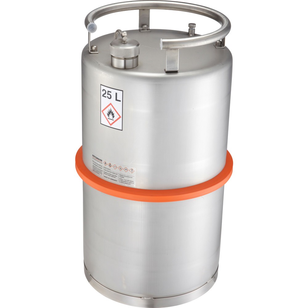 Imagen del producto: Soporte de acero inoxidable de 25 litros