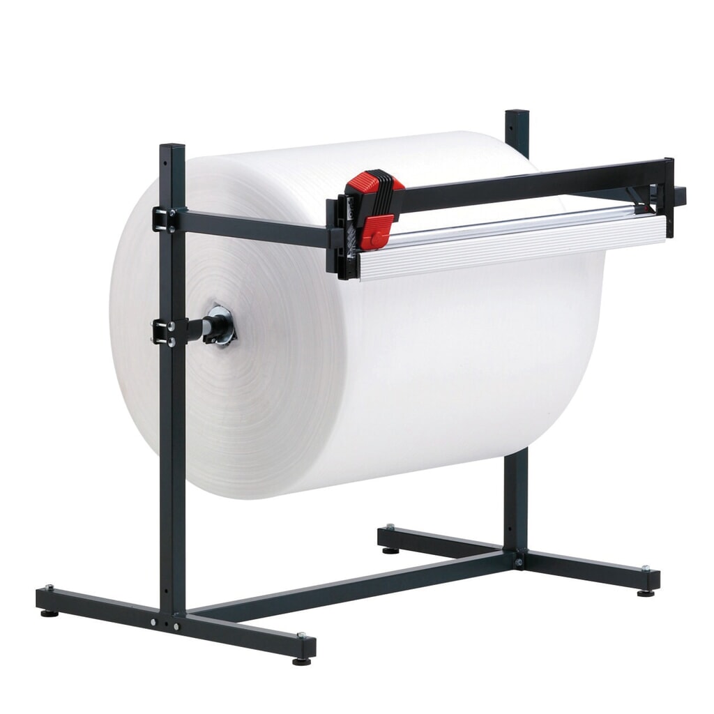 Número de imagen del producto 3: Rocholz soporte de corte, para rodillos compactos, peso del rollo máx. 100 kg, ancho de corte 1000 mm