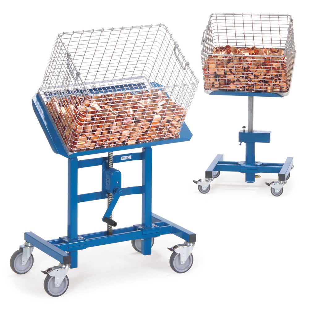 Número de imagen del producto 3: Soporte de material fetra®, con rosca de cremallera, altura de construcción 685-1.025 mm