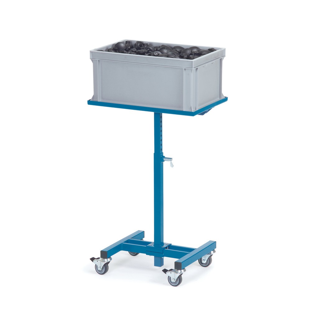 Número de imagen del producto 2: Soporte de material fetra®, modelo básico, plataforma recta, altura de construcción 524-774 mm