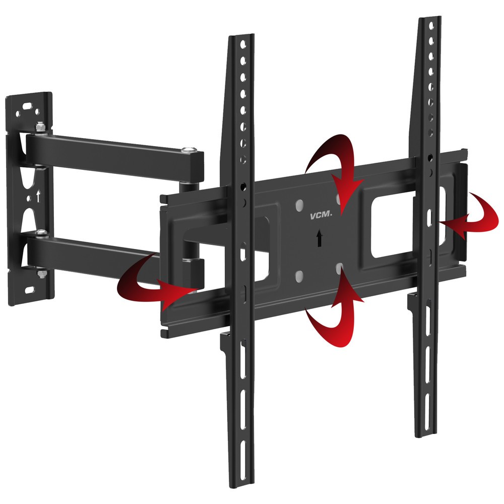 Número de imagen del producto 4: Soporte de pared B-SN 400 giratorio, inclinable, negro
