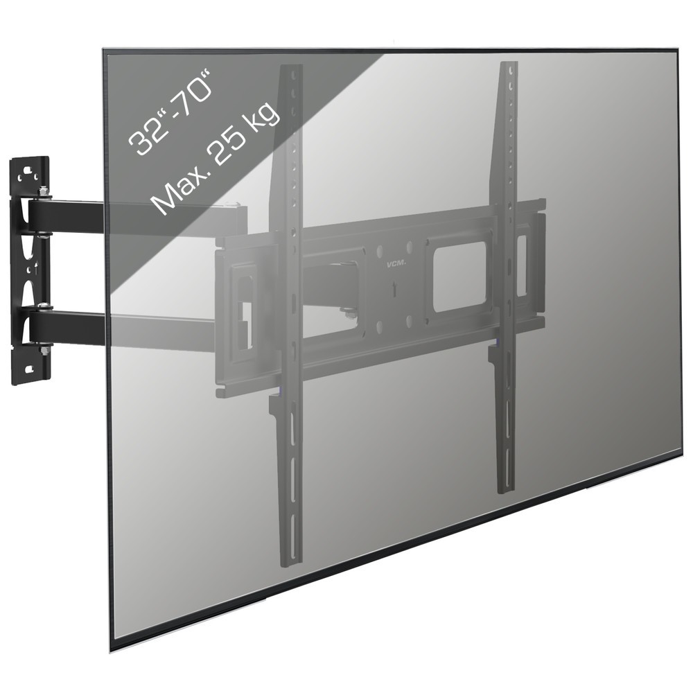 Número de imagen del producto 3: Soporte de pared B-SN 600 giratorio, inclinable, negro