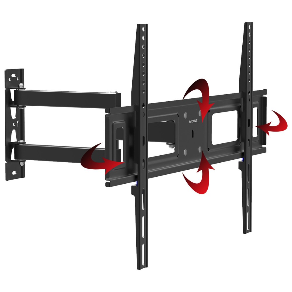 Número de imagen del producto 4: Soporte de pared B-SN 600 giratorio, inclinable, negro