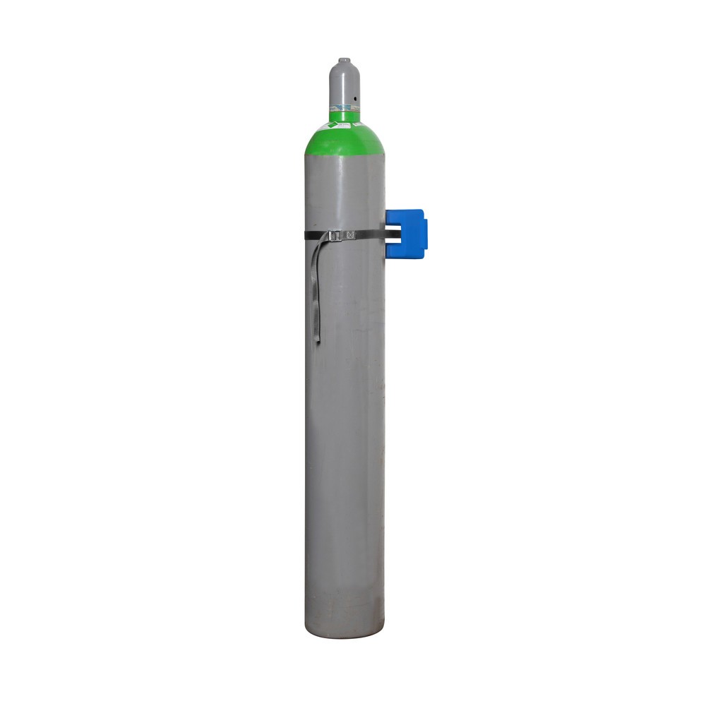 Imagen del producto: Soporte de pared para 1 bombona de gas, cinta tensora, bombonas Ø 140-320 mm