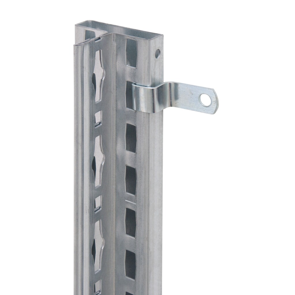 Número de imagen del producto 2: Montaje mural para estanterías SCHULTE con sistema de encajado|sistema de ensamblajes, versión horizontal