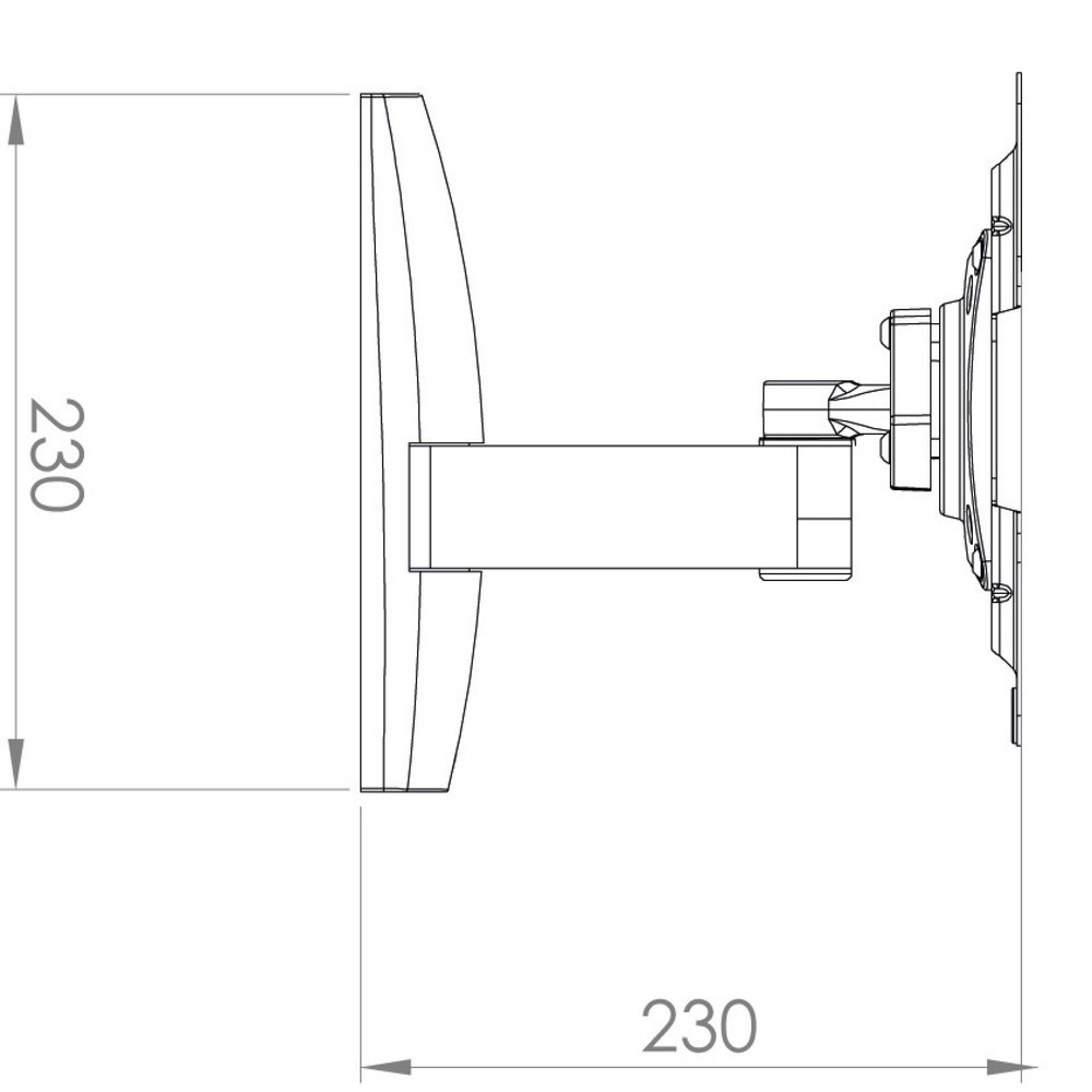 Número de imagen del producto 5: Soporte de pared TS 2, negro