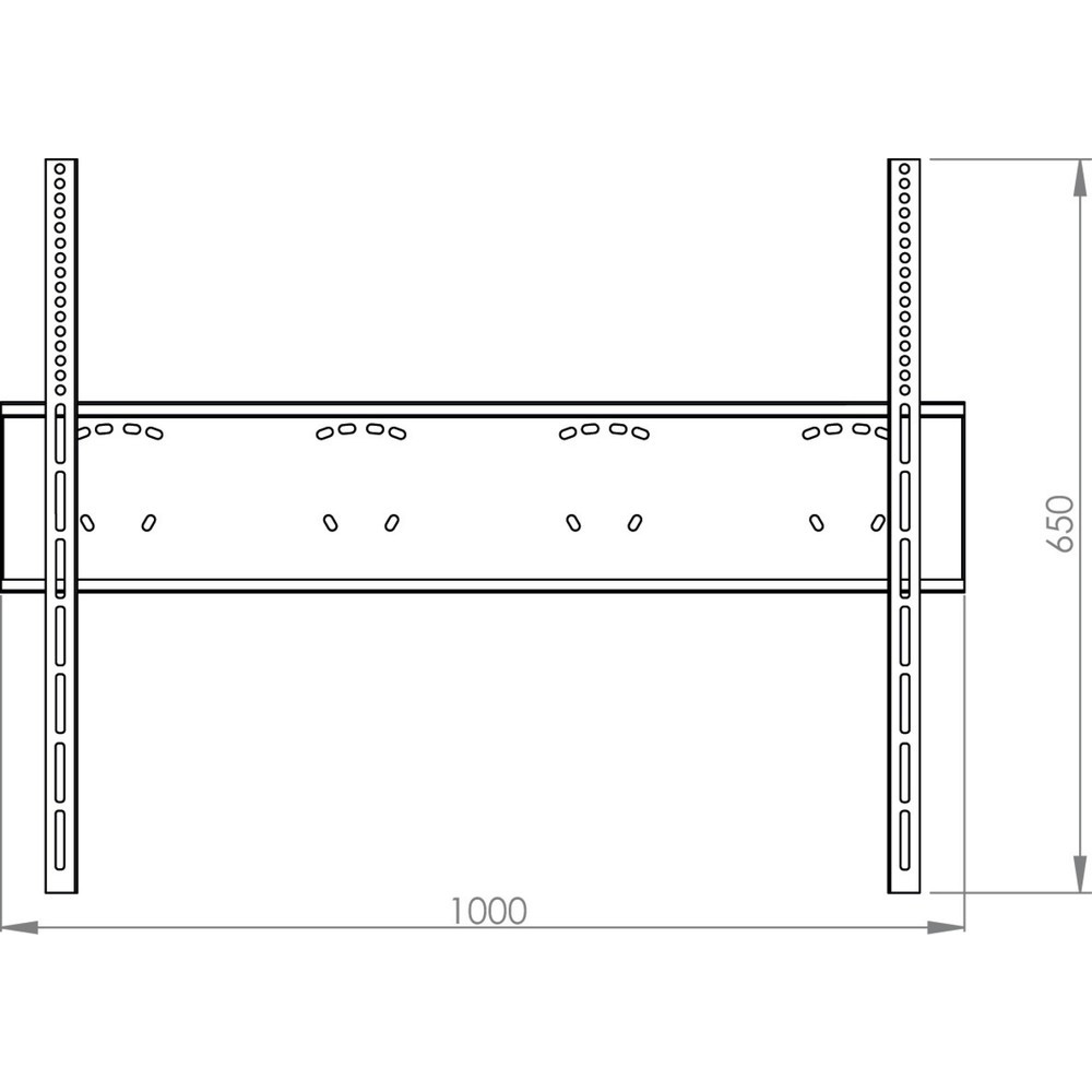 Número de imagen del producto 2: Soporte de pared universal WFLD 1000, negro