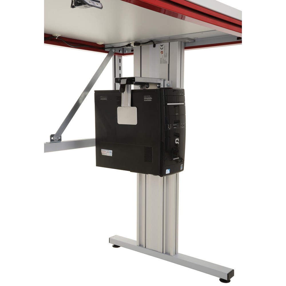 Número de imagen del producto 4: Soporte de PC para sistema de mesa de embalaje, dimensiones internas HxW 307-531 x 78-220 mm