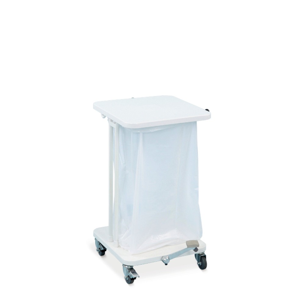 Número de imagen del producto 2: Soporte de sacos de basura Premium, 120 litros, con ruedas, sin tapa