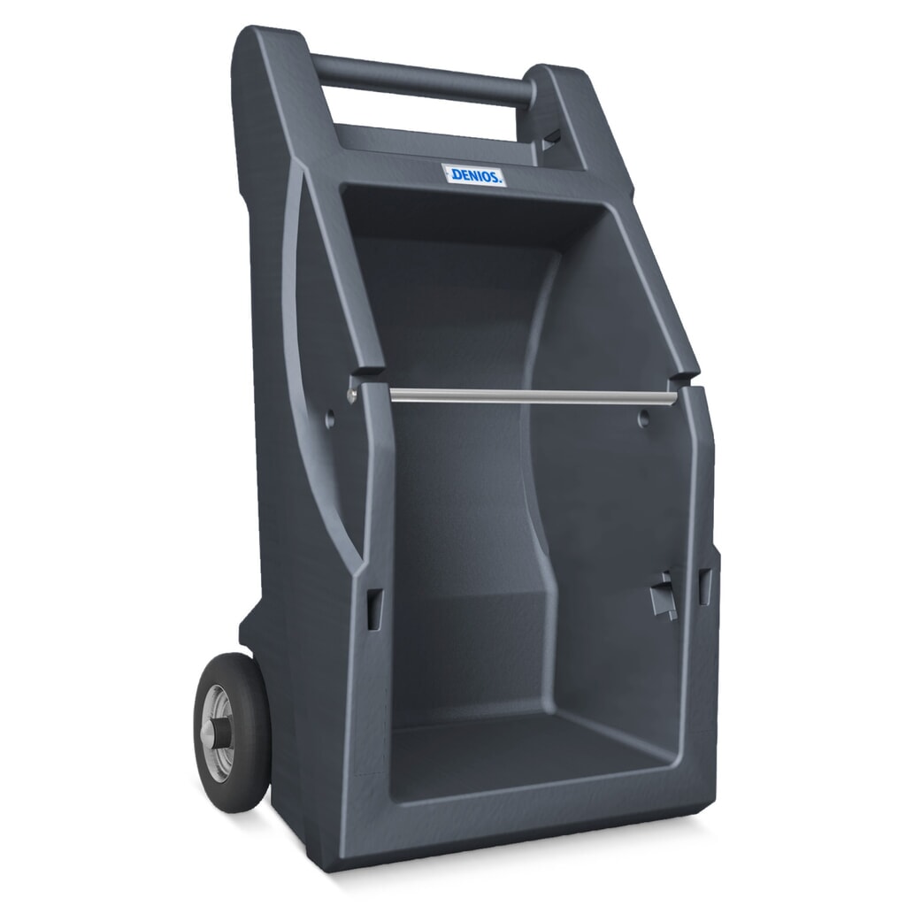 Imagen del producto: Soporte enrollable móvil para encuadernación y paños de limpieza