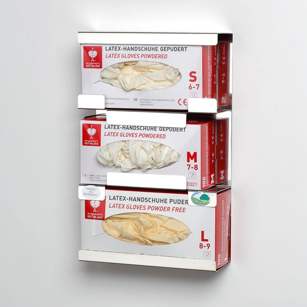 Número de imagen del producto 2: Soporte para guanteros/toalleros VAR® cajas 3 vías