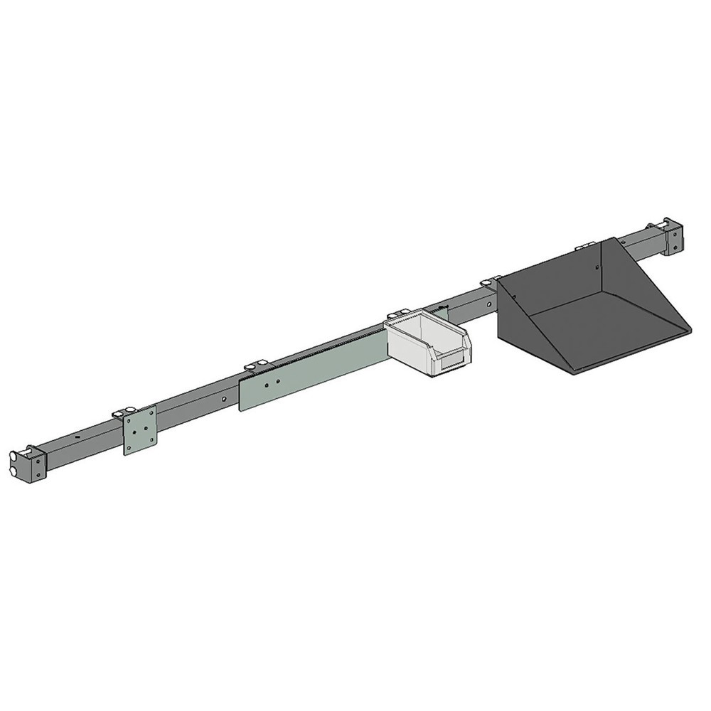 Número de imagen del producto 3: Soporte multifunción, HxAxF 40 x 1.640 x 40 mm