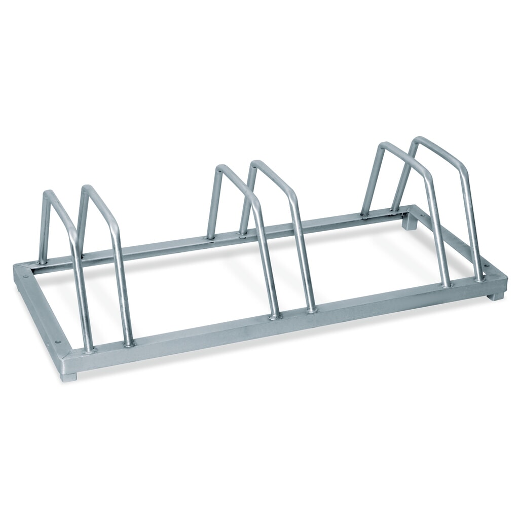 Soporte para bicicletas, aparcabicicletas, 3 plazas Imagen del producto: Soporte para bicicletas, aparcabicicletas, 3 plazas