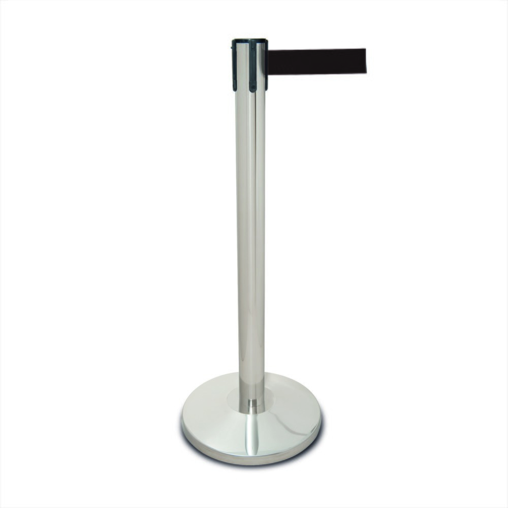 Número de imagen del producto 1: Soporte para cinturón de acero inoxidable MORION, longitud de la cinta|correa 2,5 m, negro