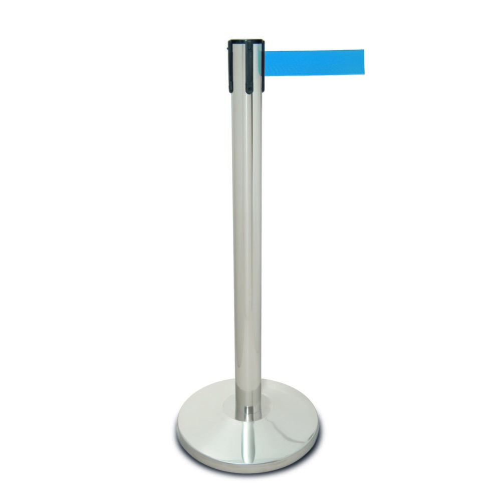 Imagen del producto: Soporte para cinturón de acero inoxidable MORION, 2,5 m de largo, azul