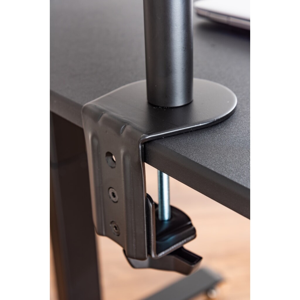 Soporte de monitor para 1 monitor, con función de inclinación y rotación, negro Número de imagen del producto 4: Soporte de monitor para 1 monitor, con función de inclinación y rotación, negro