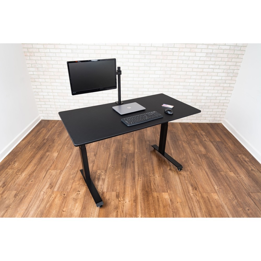 Número de imagen del producto 5: Soporte de monitor para 1 monitor, con función de inclinación y rotación, negro