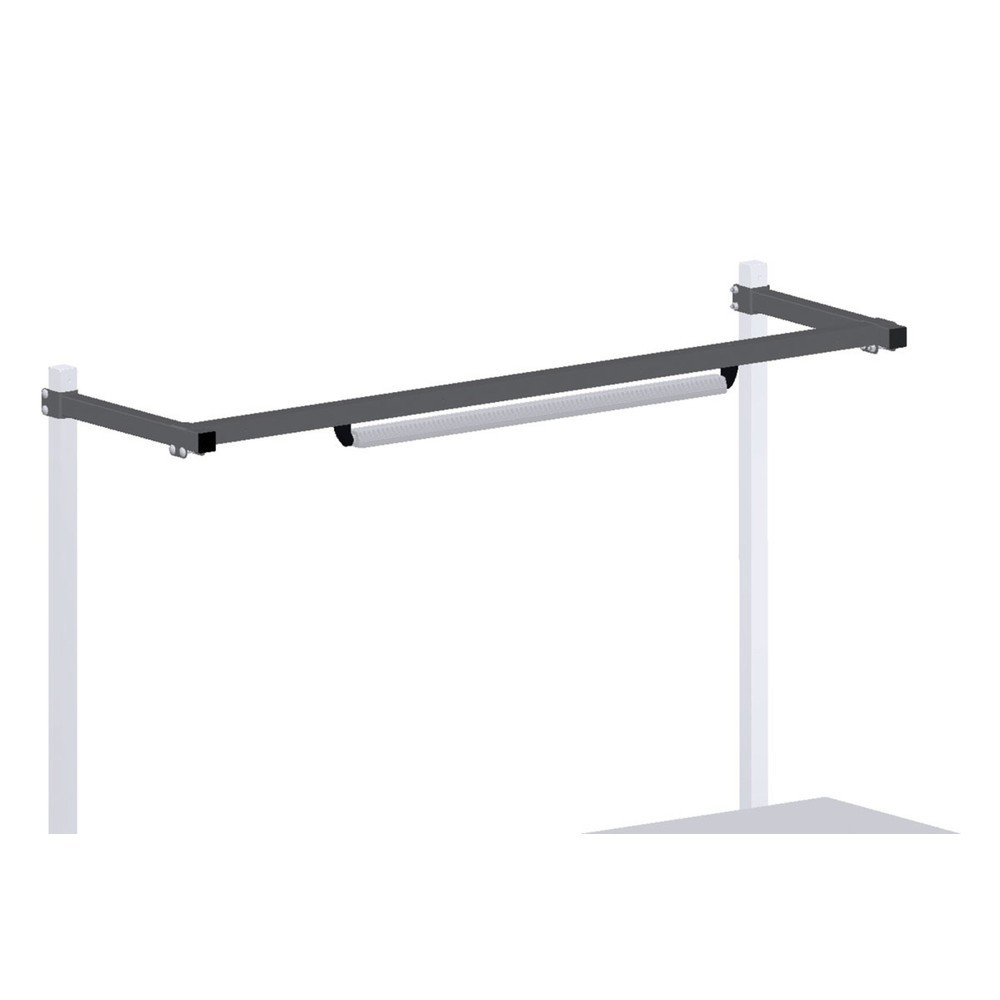 Número de imagen del producto 4: Soporte para montaje en poste, para sistema de mesa de embalaje, alto H x An x F 40 x 1.730 x 455 mm