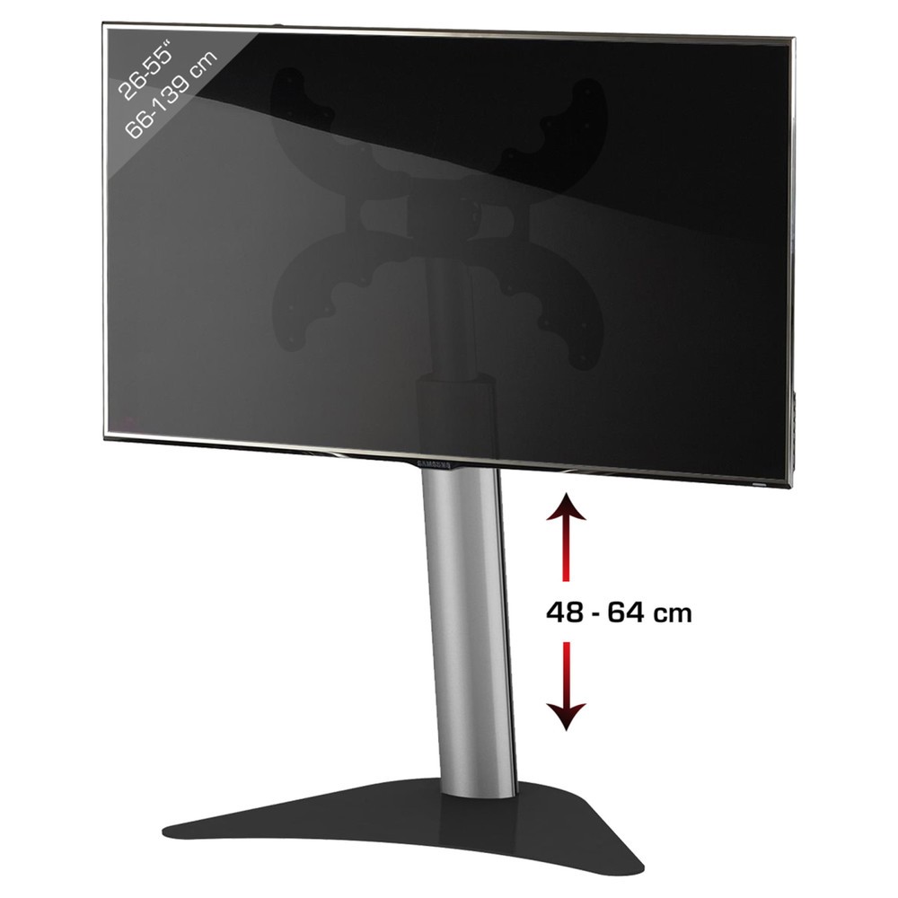 Número de imagen del producto 3: Soporte vertical de TV Coscal Mini, plateado