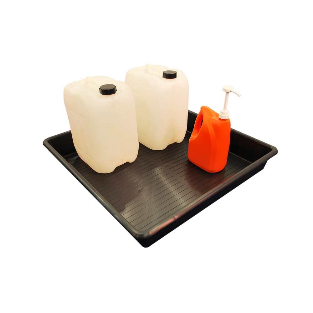 Número de imagen del producto 1: Steinbock® Bandeja contenedor pequeña hecha de PE, capacidad 64 litros