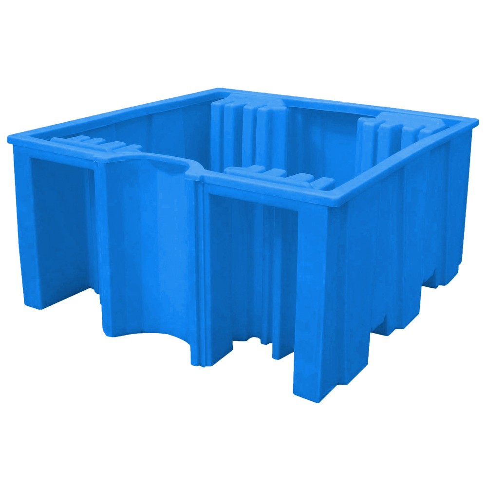Imagen del producto: Steinbock® Base IBC de PE, con superficie de apoyo integrada, para 1x KTC / IBC (contenedores cisterna cúbicos / a granel)