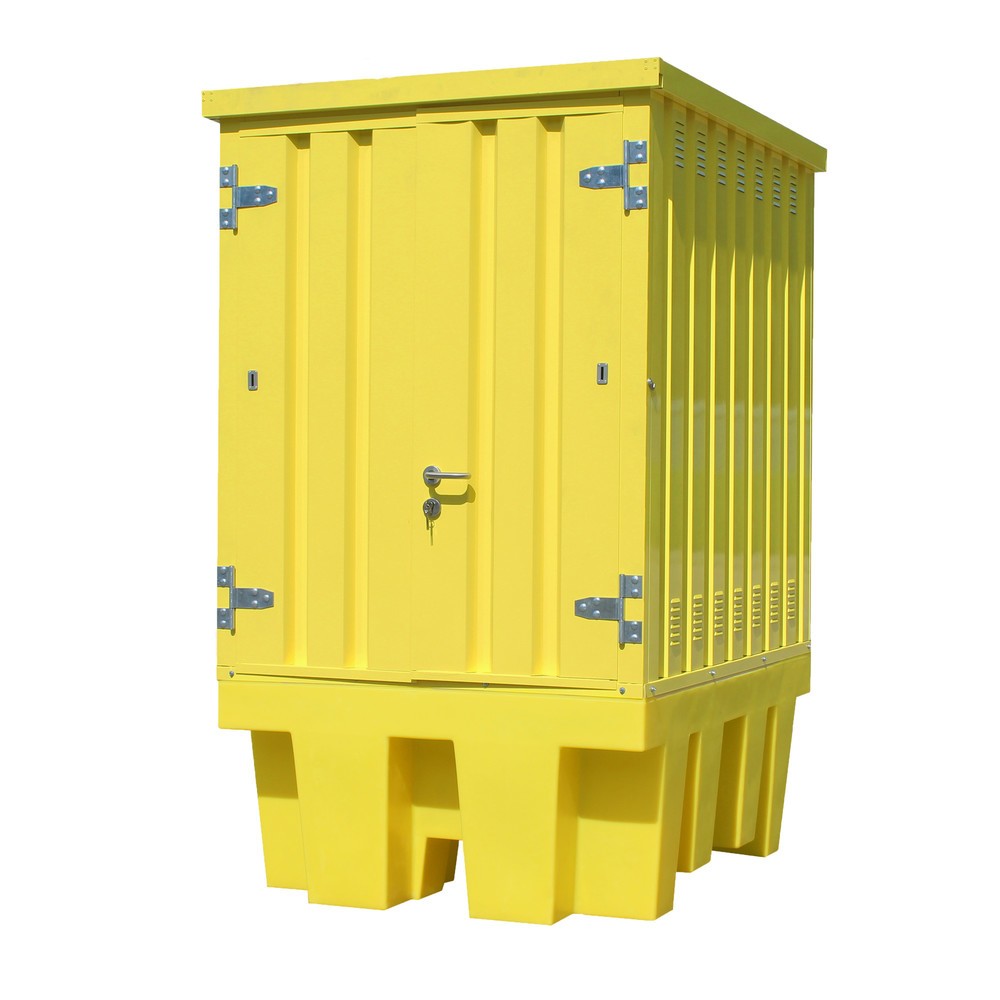 Imagen del producto: Steinbock® Depósito de material peligroso hecho de acero/PE, para 1x 1000 litros KTC/IBC