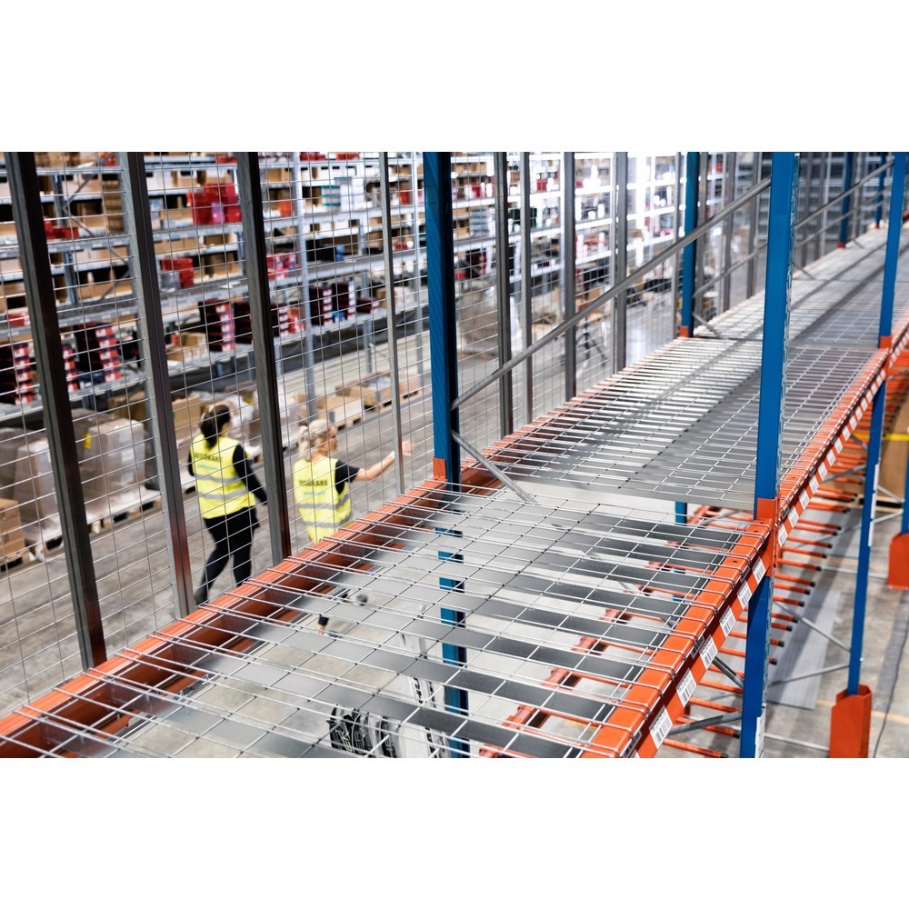 Número de imagen del producto 5: Estante de rejilla Steinbock® para estantería para palets, capacidad de carga por ubicación 250 kg, 24 ud/UV