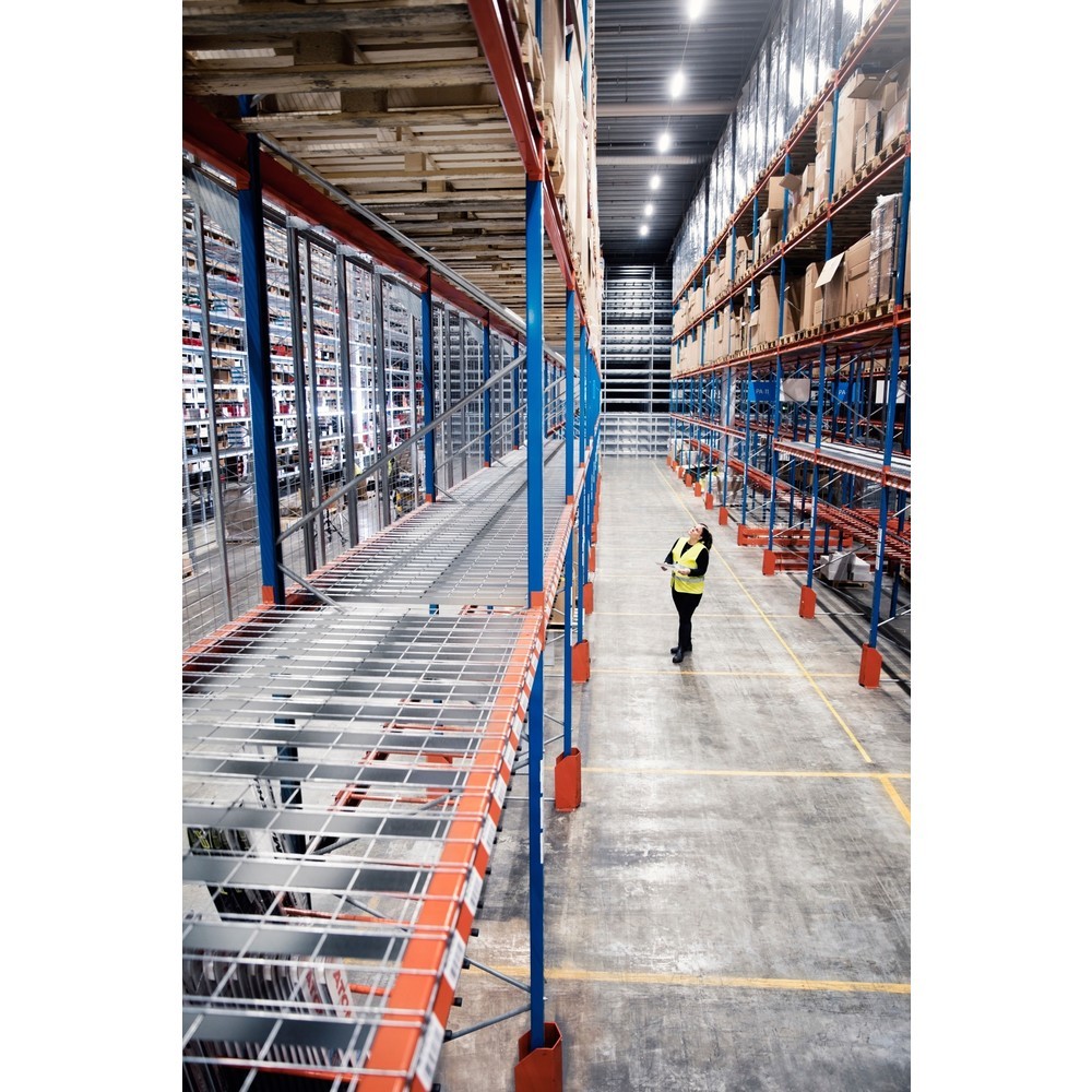 Número de imagen del producto 6: Estante de rejilla Steinbock® para estantería para palets, capacidad de carga por ubicación 250 kg, 24 ud/UV